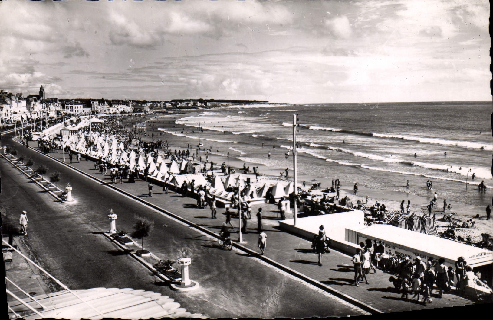 CPA Plage Sables D'Olonne