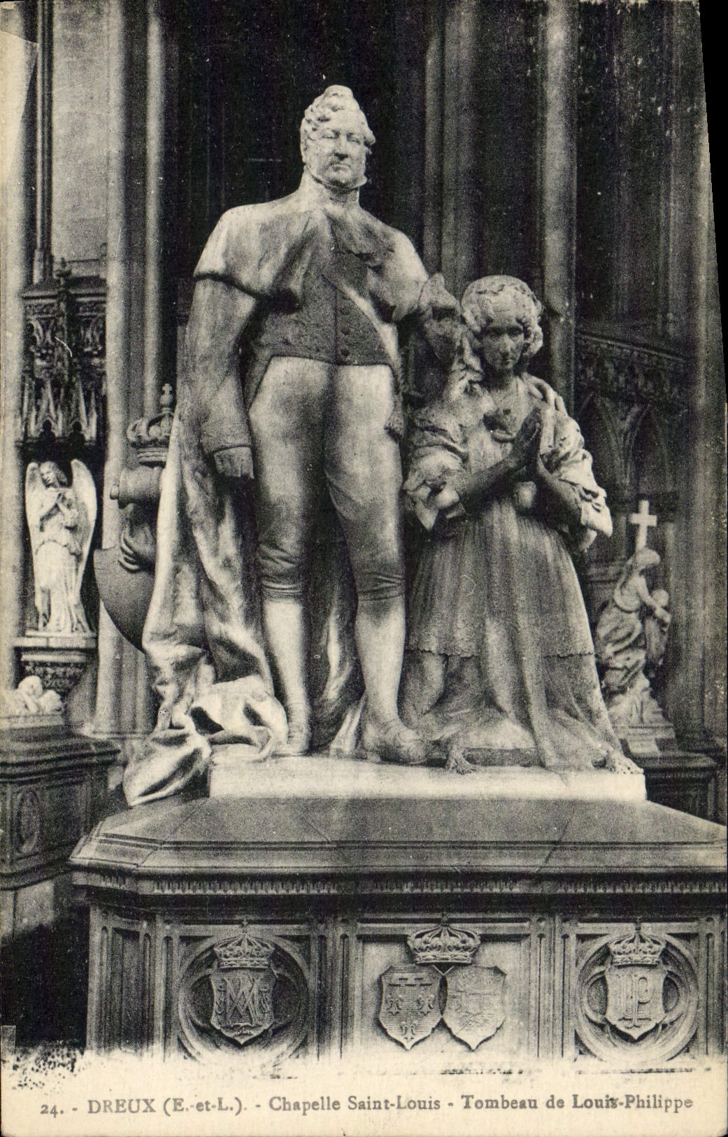 CPA Dreux Chapelle Saint Louis Tombeau De Louis Philippe