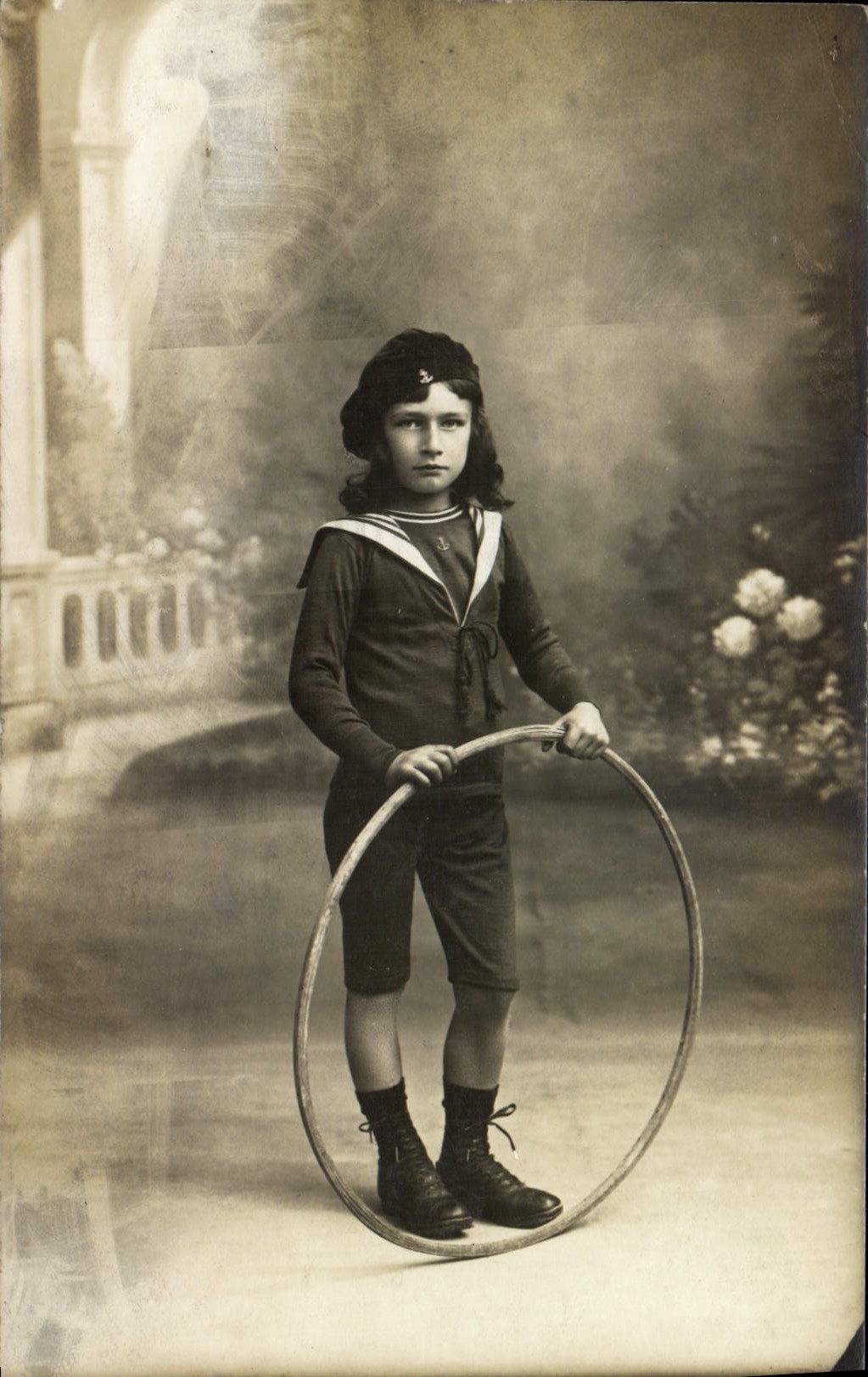 Real photo Epernay Child