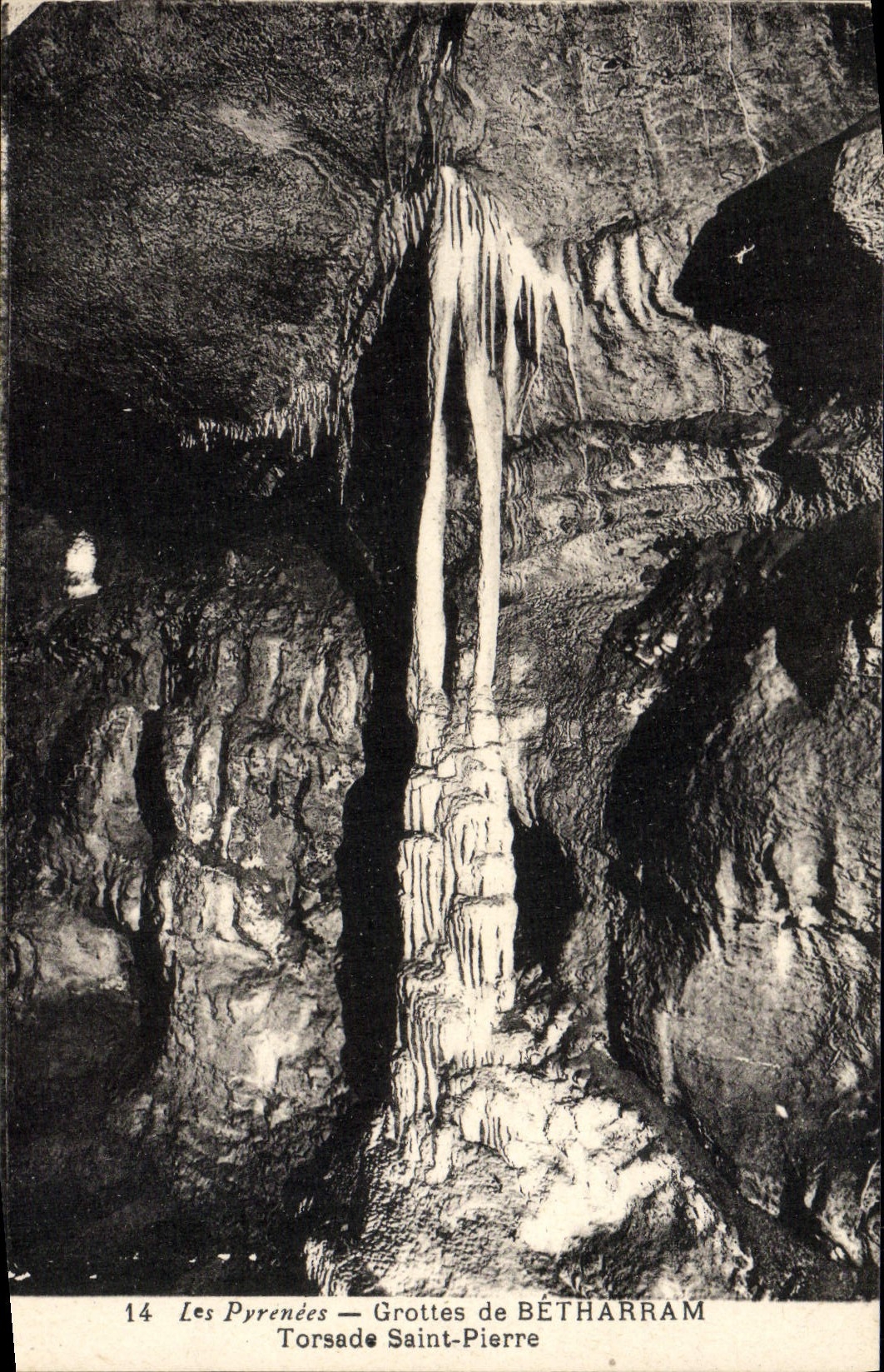CPA Betharram Grottes Torsade Saint Pierre