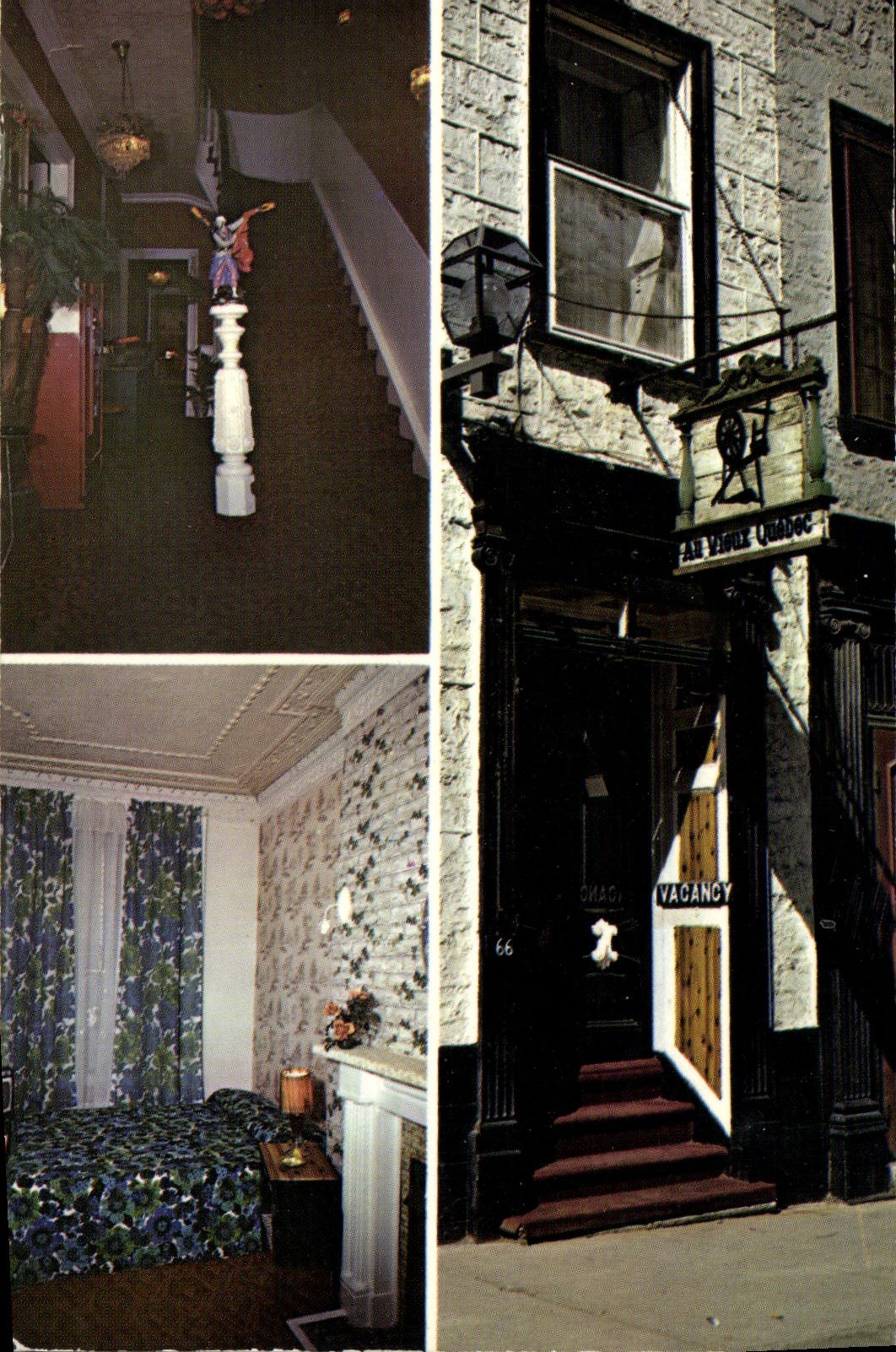 MODERN CARD With the Old man Quebec St Louis