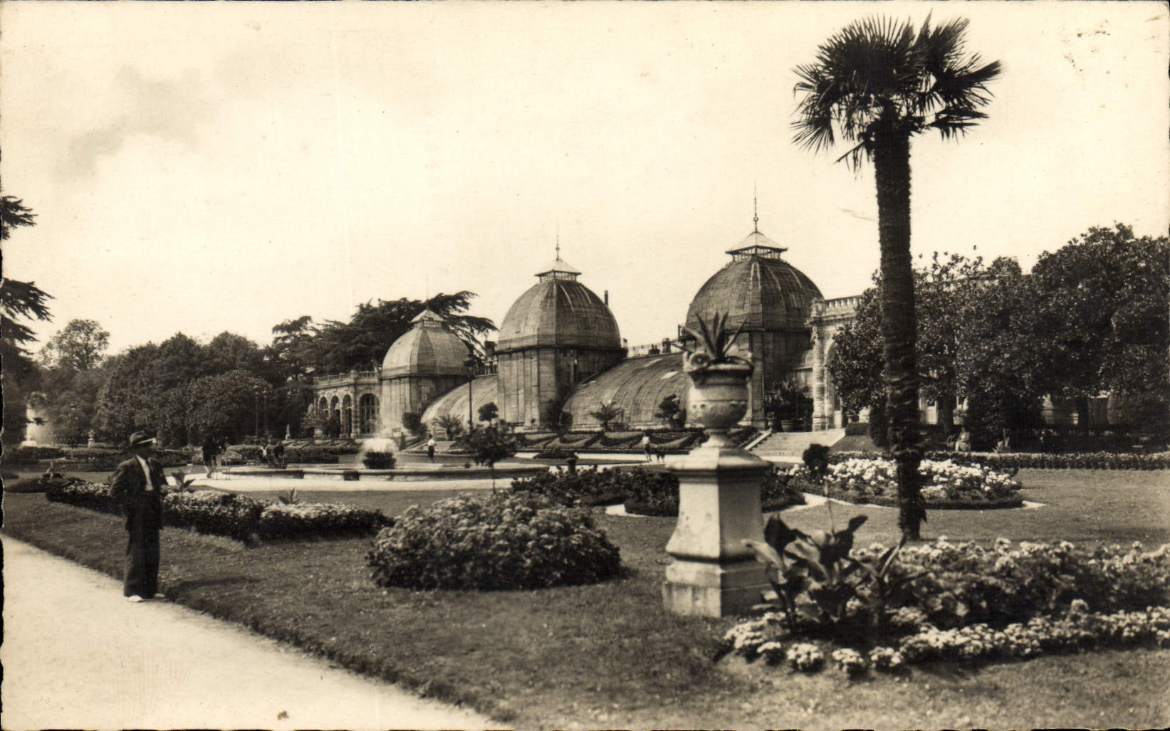 MODERN CARD Rennes English Garden Of Thabor