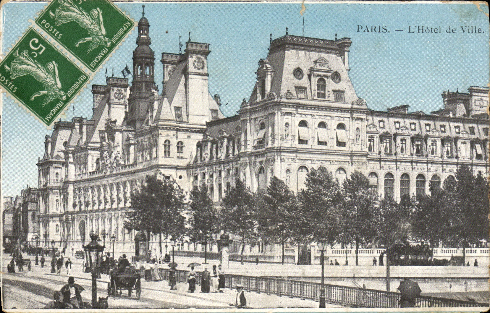 CPA Paris L'Hotel De Ville