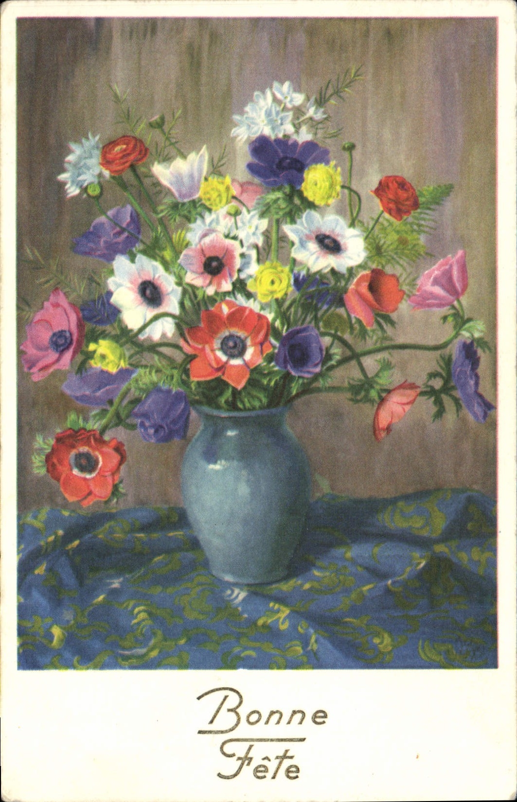 CPA Fantaisie Bonne Fete