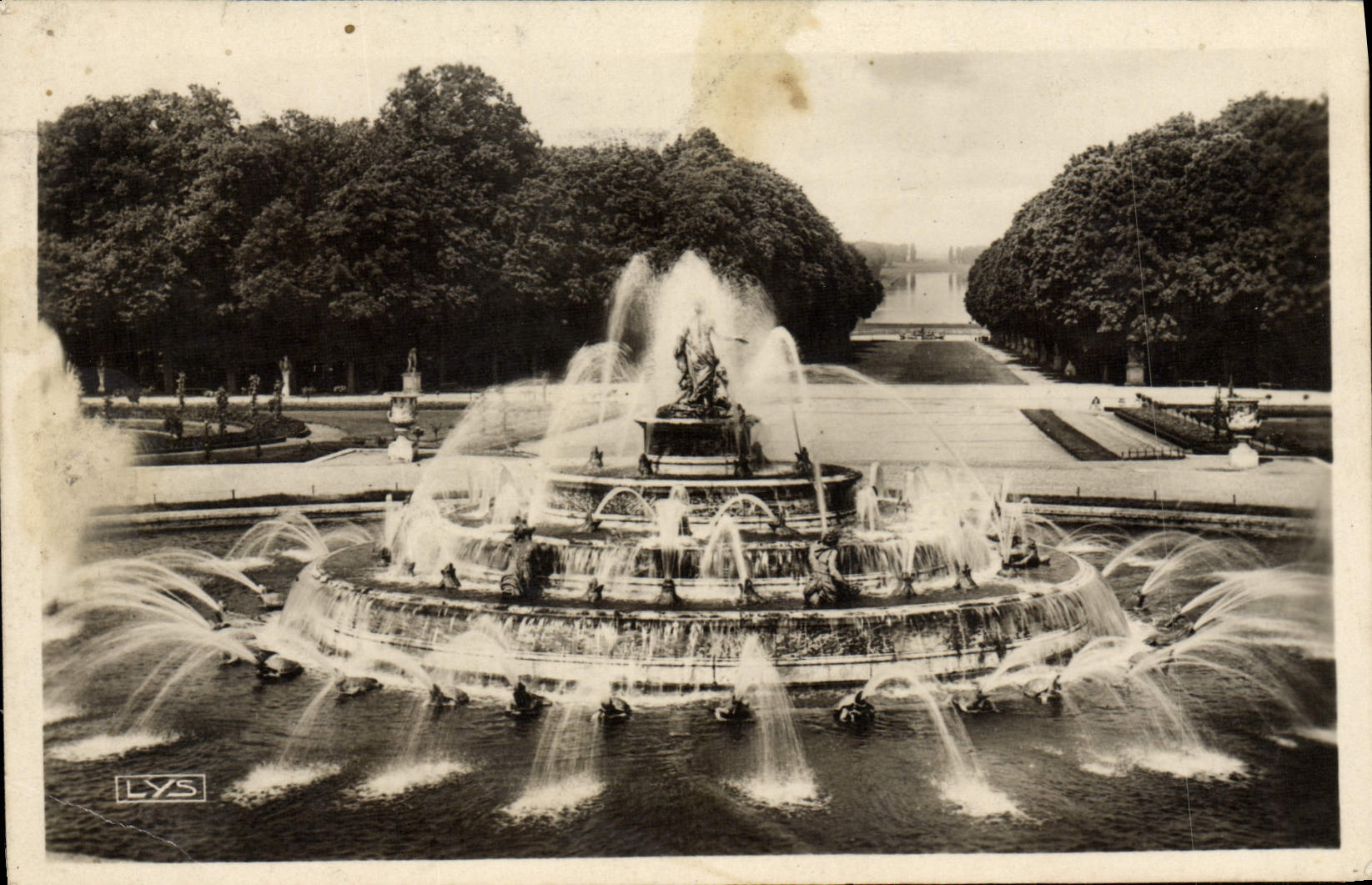CPA Versailles Le Bassin De Latone