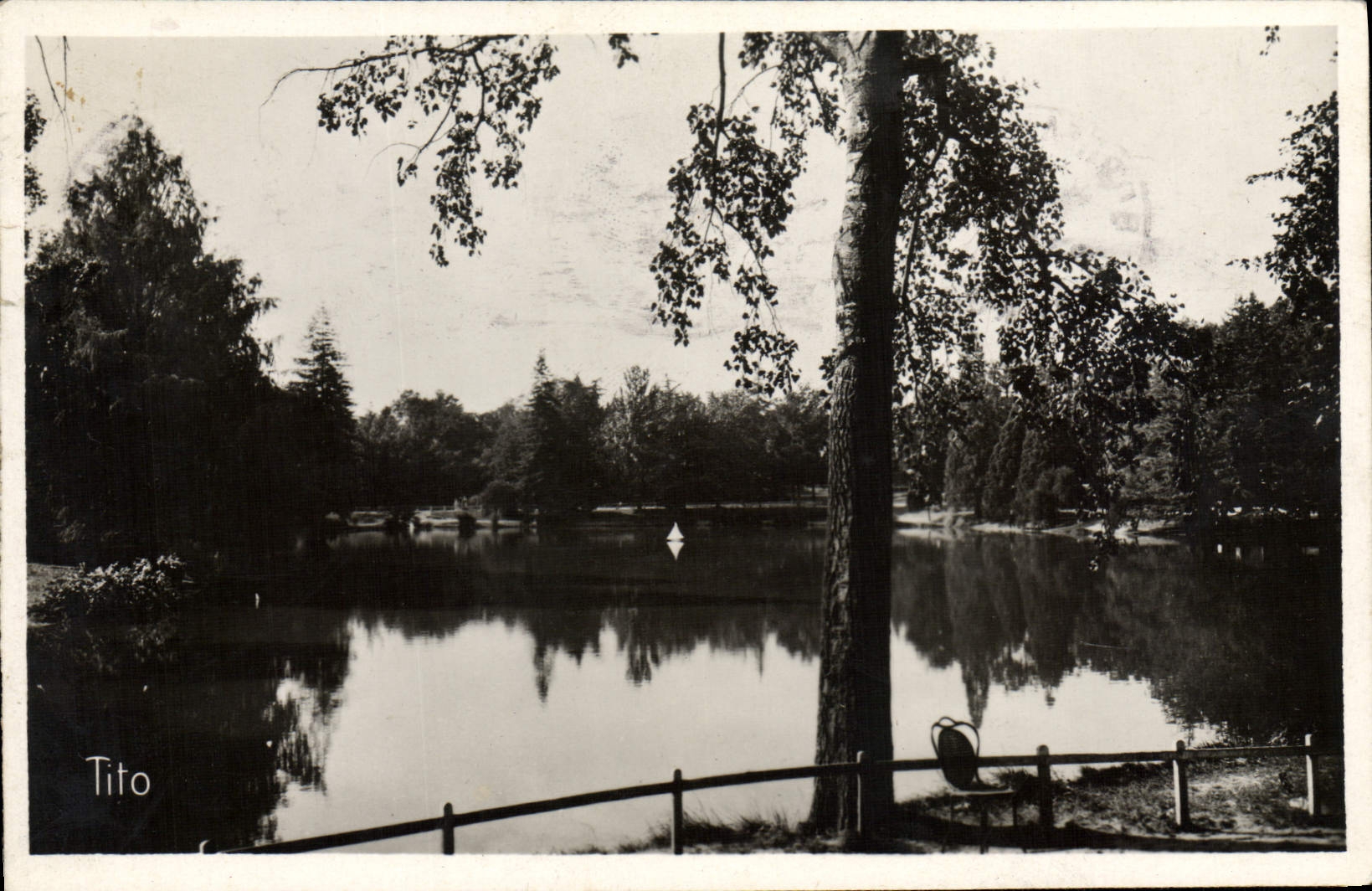 MODERN CARD Bordeaux the Park Of Bordeaux