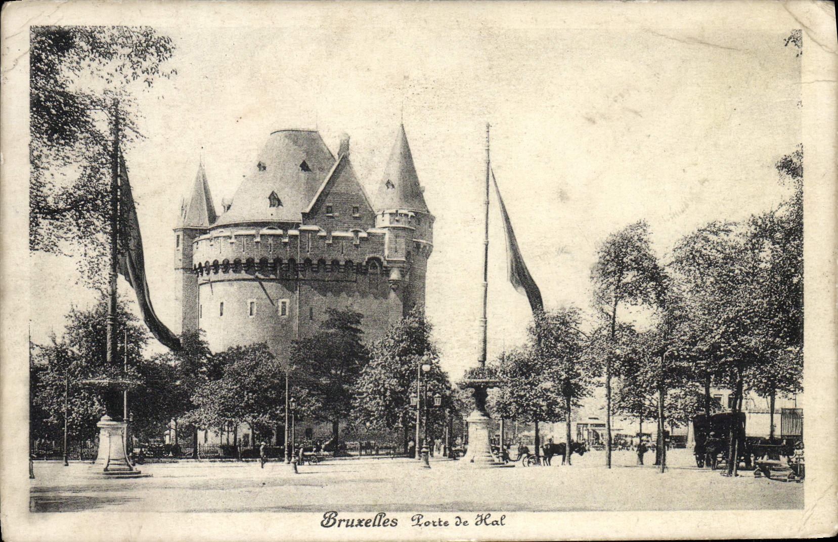 CPA Bruxelles Porte de Hal