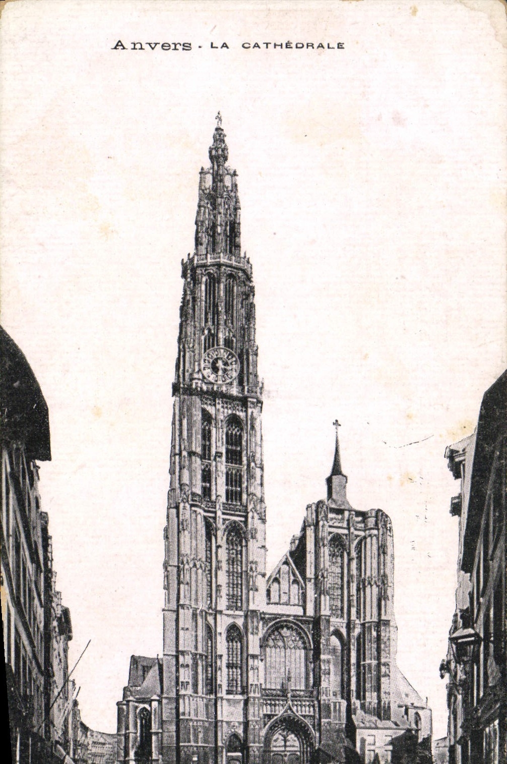 CPA Anvers La Cathedrale