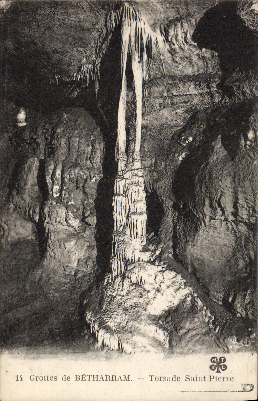 CPA Grottes de Betharram Torsade Saint Pierre