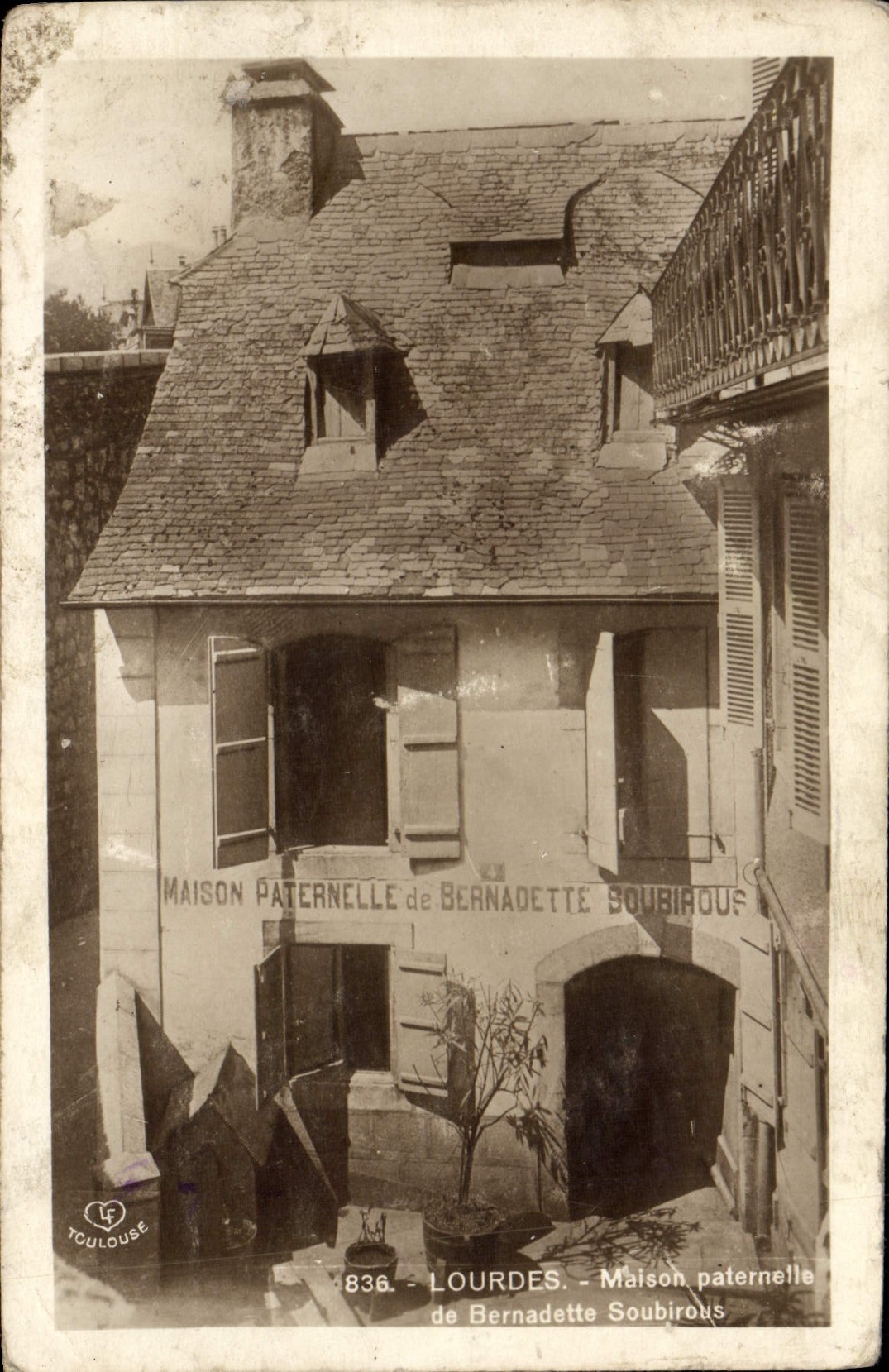 CPA Lourdes Maison Paternelle de Bernadette Soubirous 