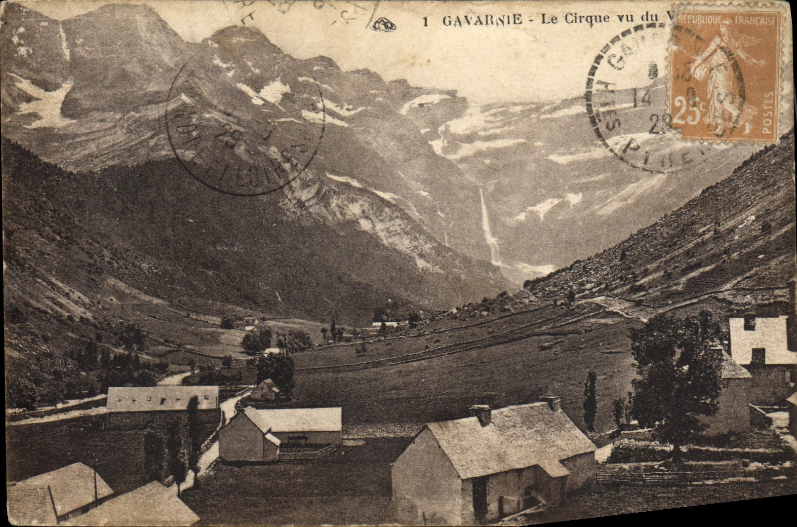 CPA Gavarnie Le Cirque 