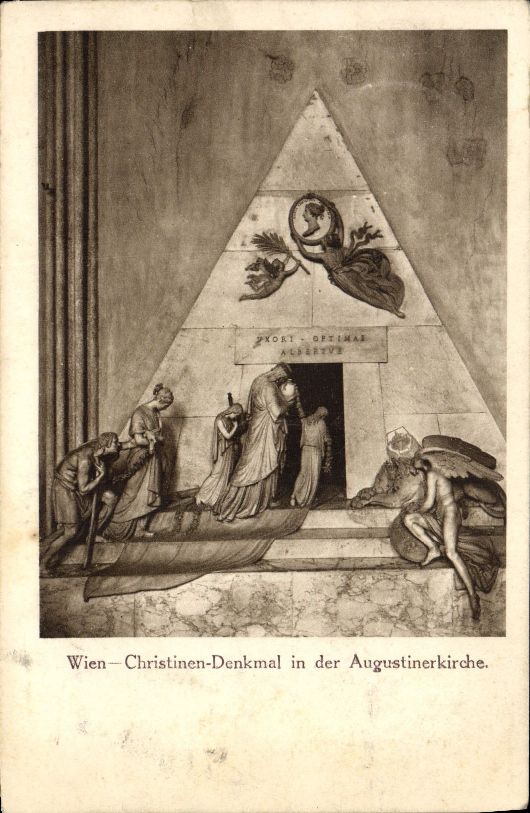CPA Wien Christien Denkmal in Der Augustinerkirche
