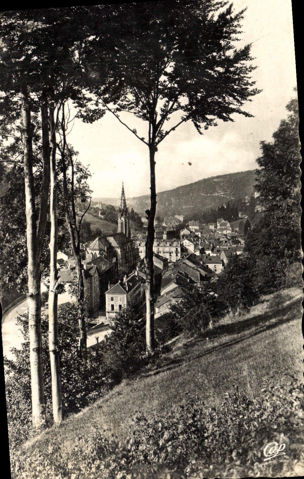 MODERN CARD Plombieres Les Bains Seen from of North