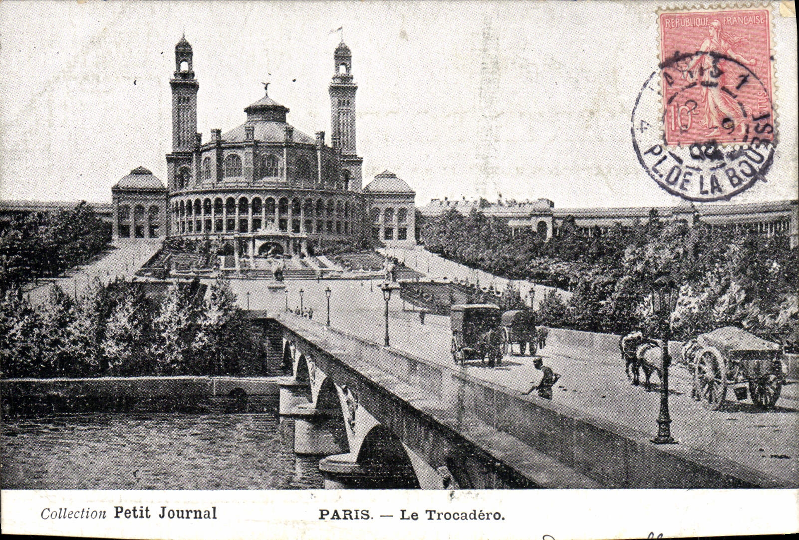 CPA Paris Le Trocadero