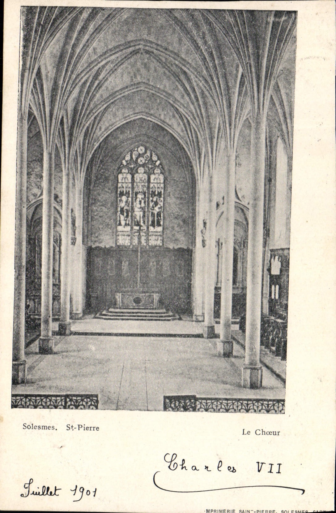 CPA Solesmes St Pierre Le Choeur