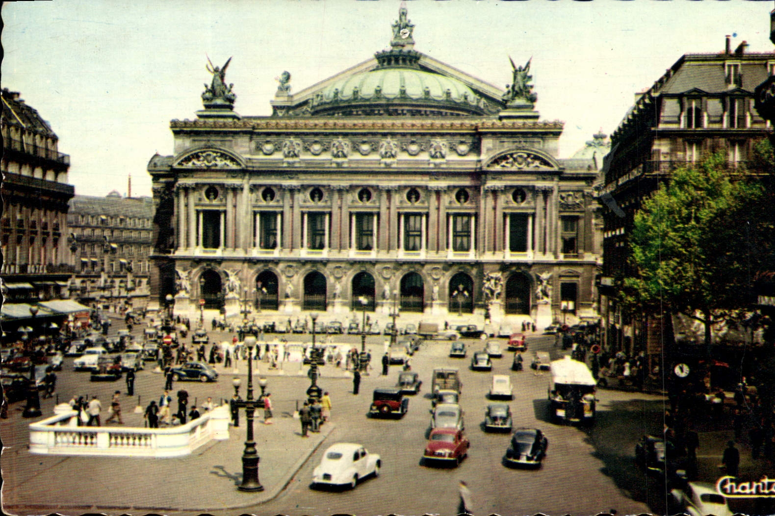CPM Paris Place de l'Opera