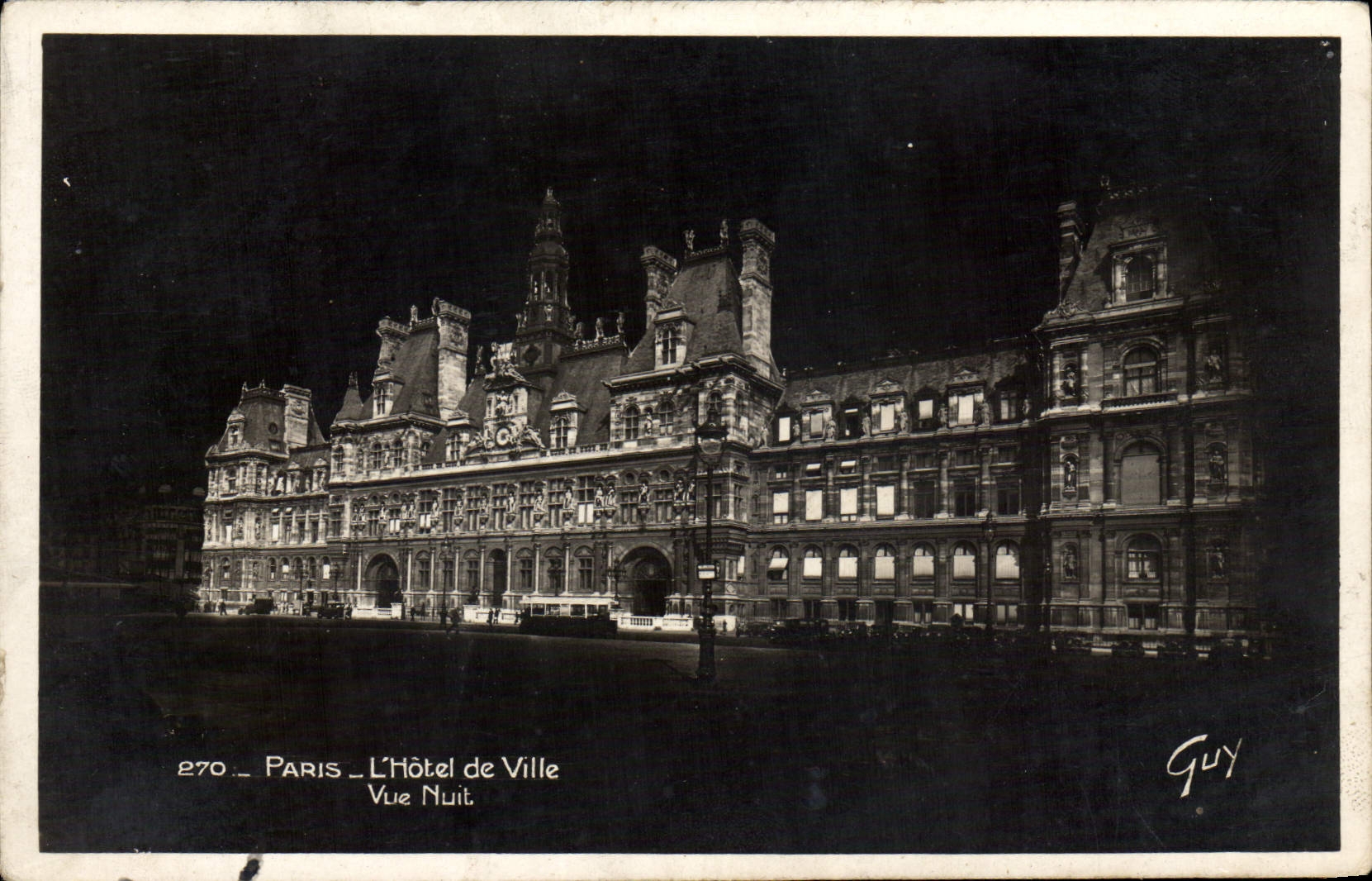 CPM Paris L'Hotel de Ville