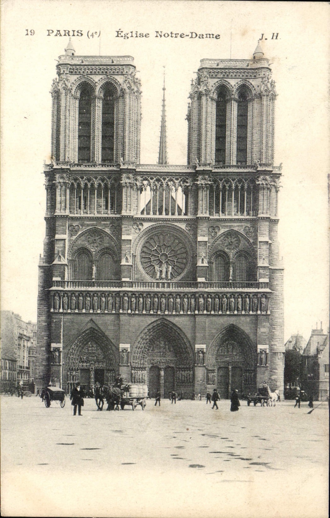 CPA Paris Eglise Notre Dame