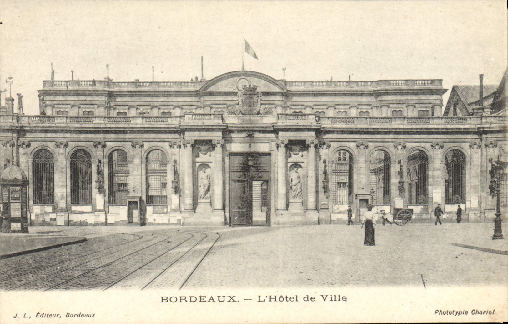 CPA Bordeaux L'Hotel De Ville