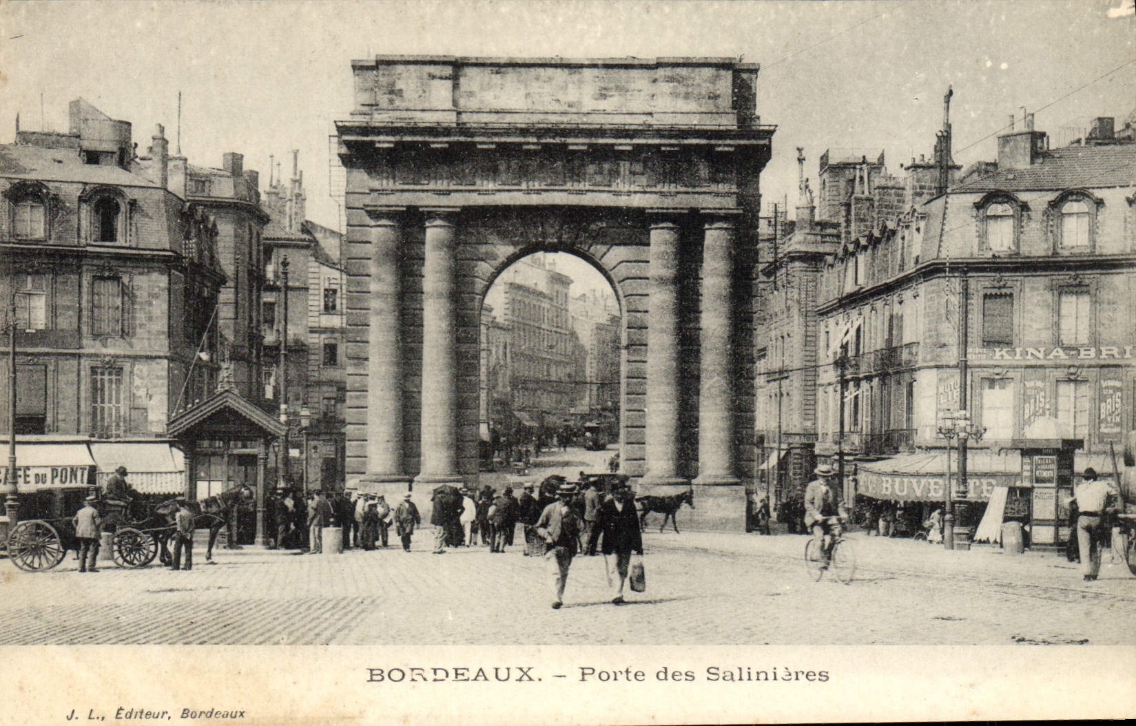 CPA Bordeaux Porte Des Salinieres