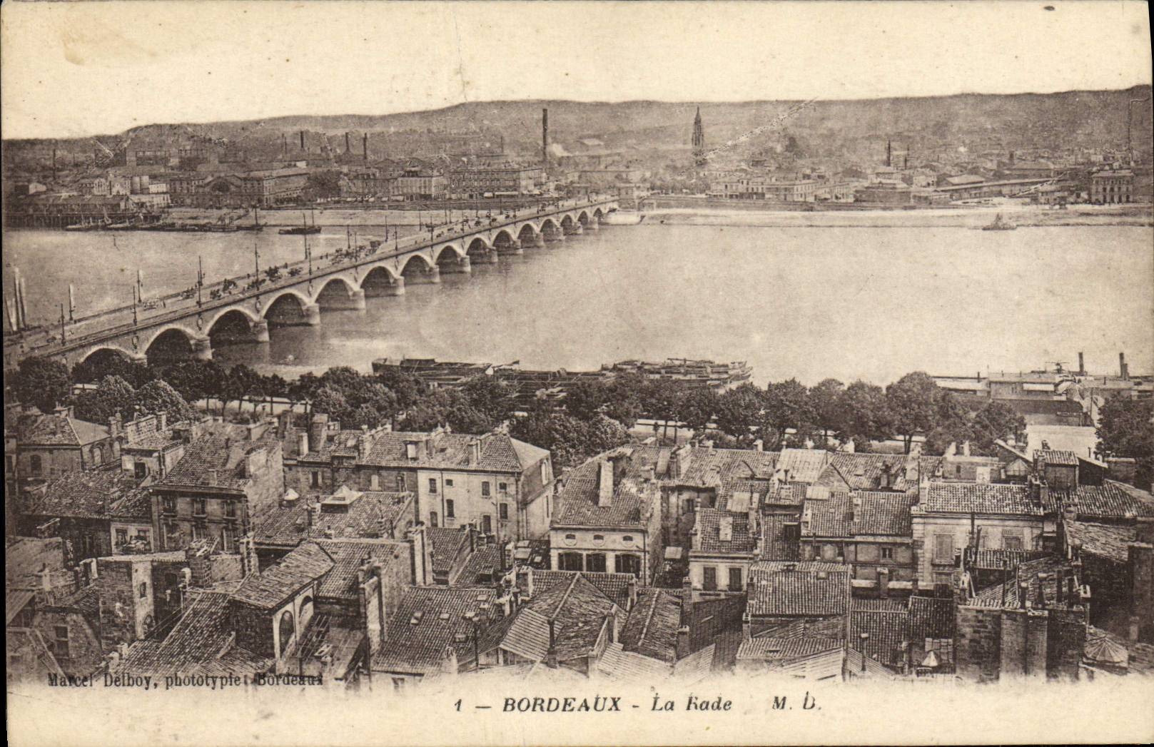 CPA Bordeaux La Rade