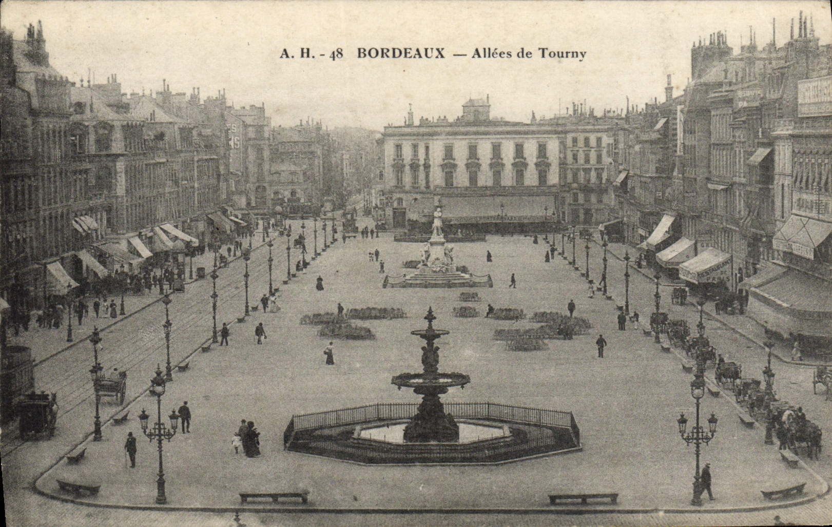 CPA Bordeaux Allees de Tourny