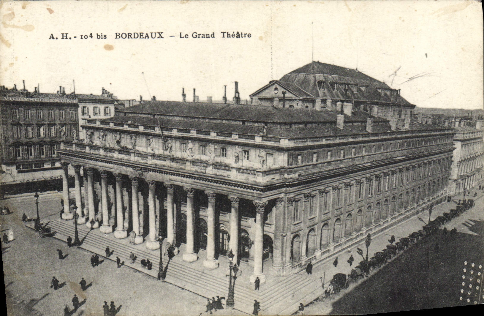 CPA Bordeaux Le Grand Theatre