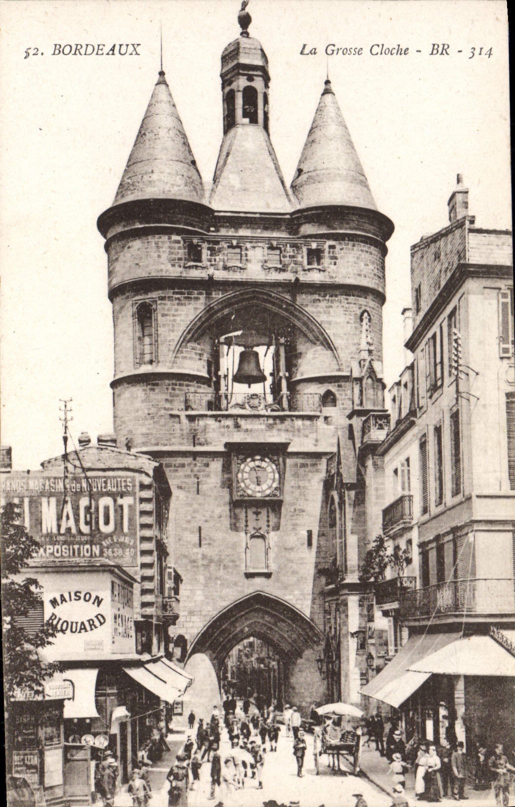 CPA Bordeaux Le Grosse cloche