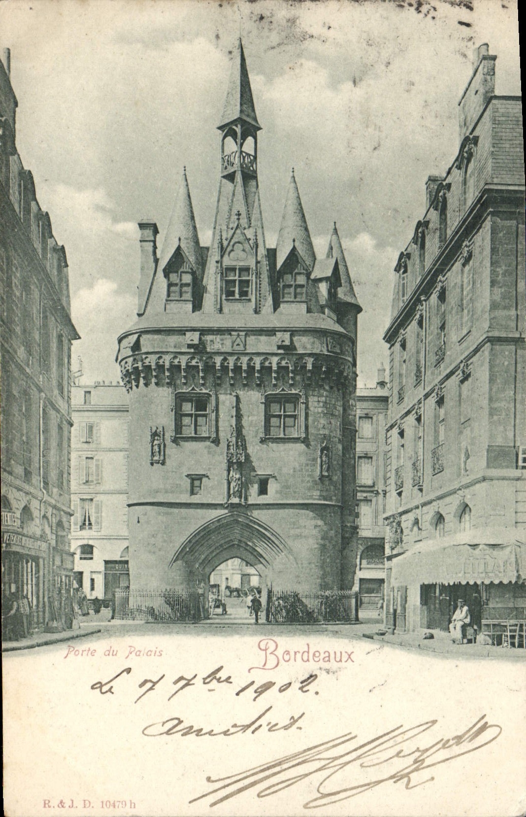 CPA Bordeaux Porte du palais 