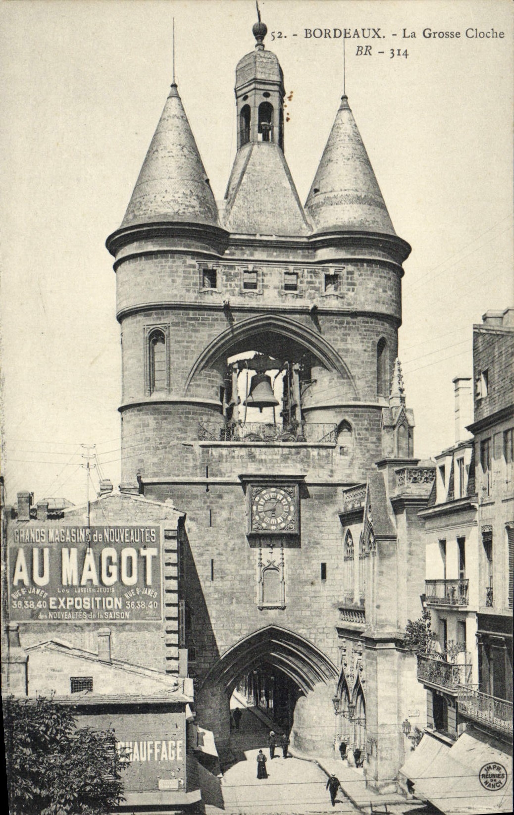 CPA Bordeaux La Grosse Cloche