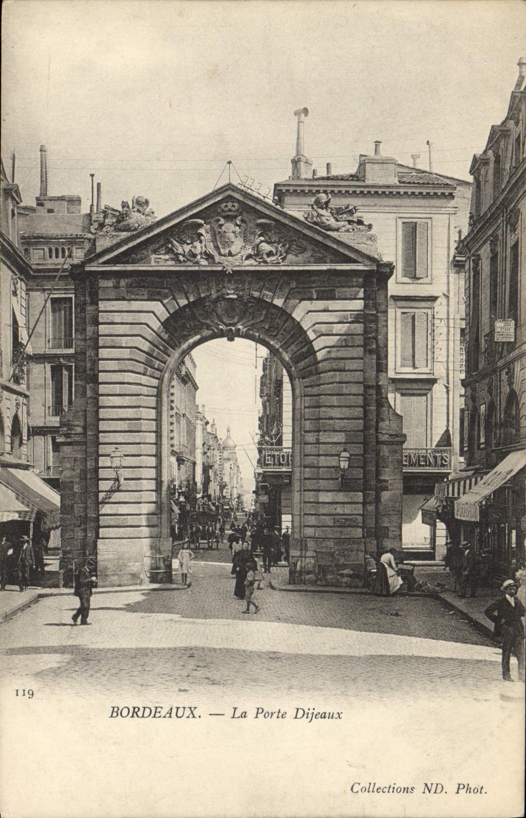 CPA Bordeaux La Porte Dijeaux