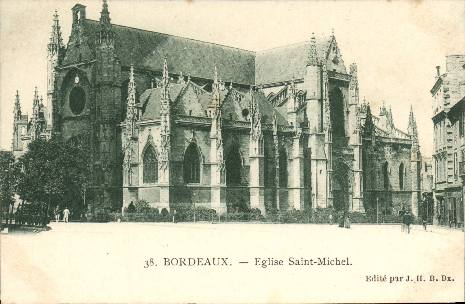 CPA Bordeaux Eglise Saint Michel