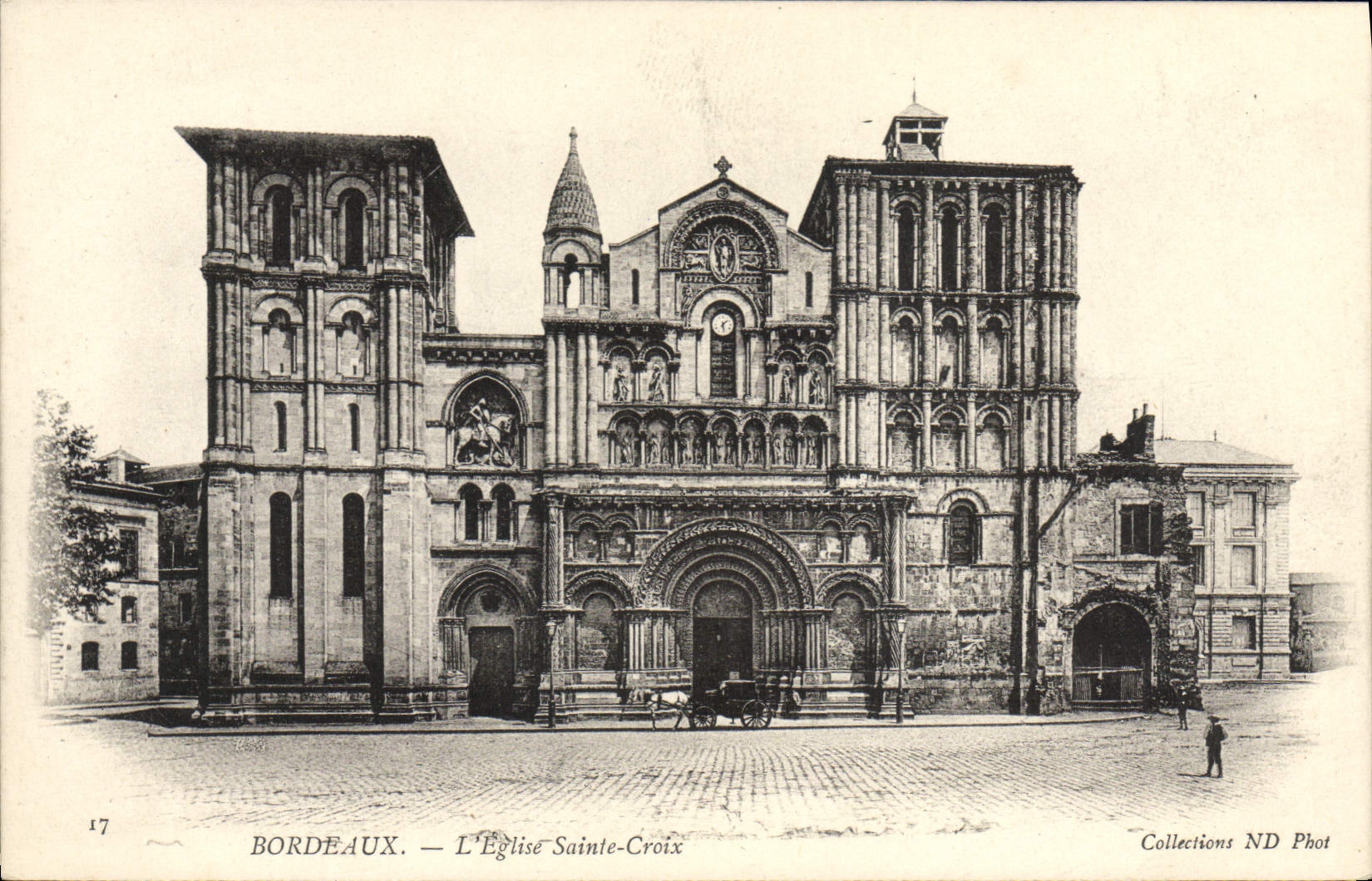 CPA Bordeaux L'Eglise Saint Croix