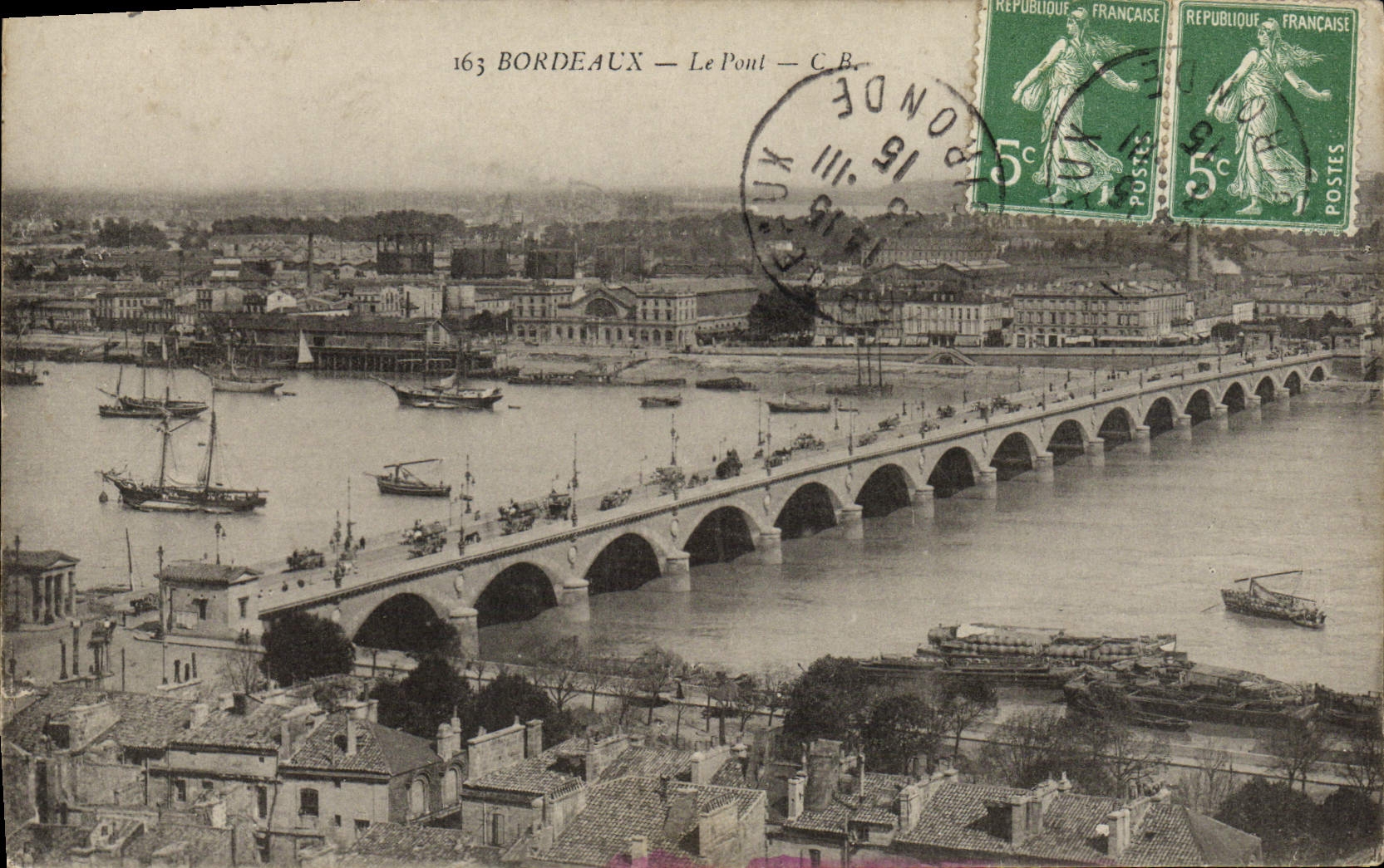 CPA Bordeaux Le Pont