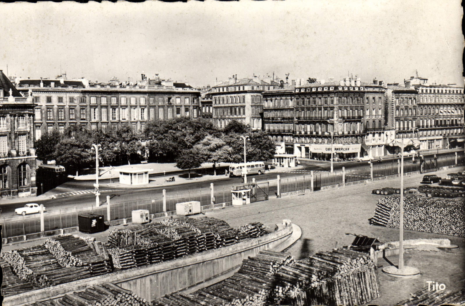 MODERN CARD Bordeaux Places Jean Jaures