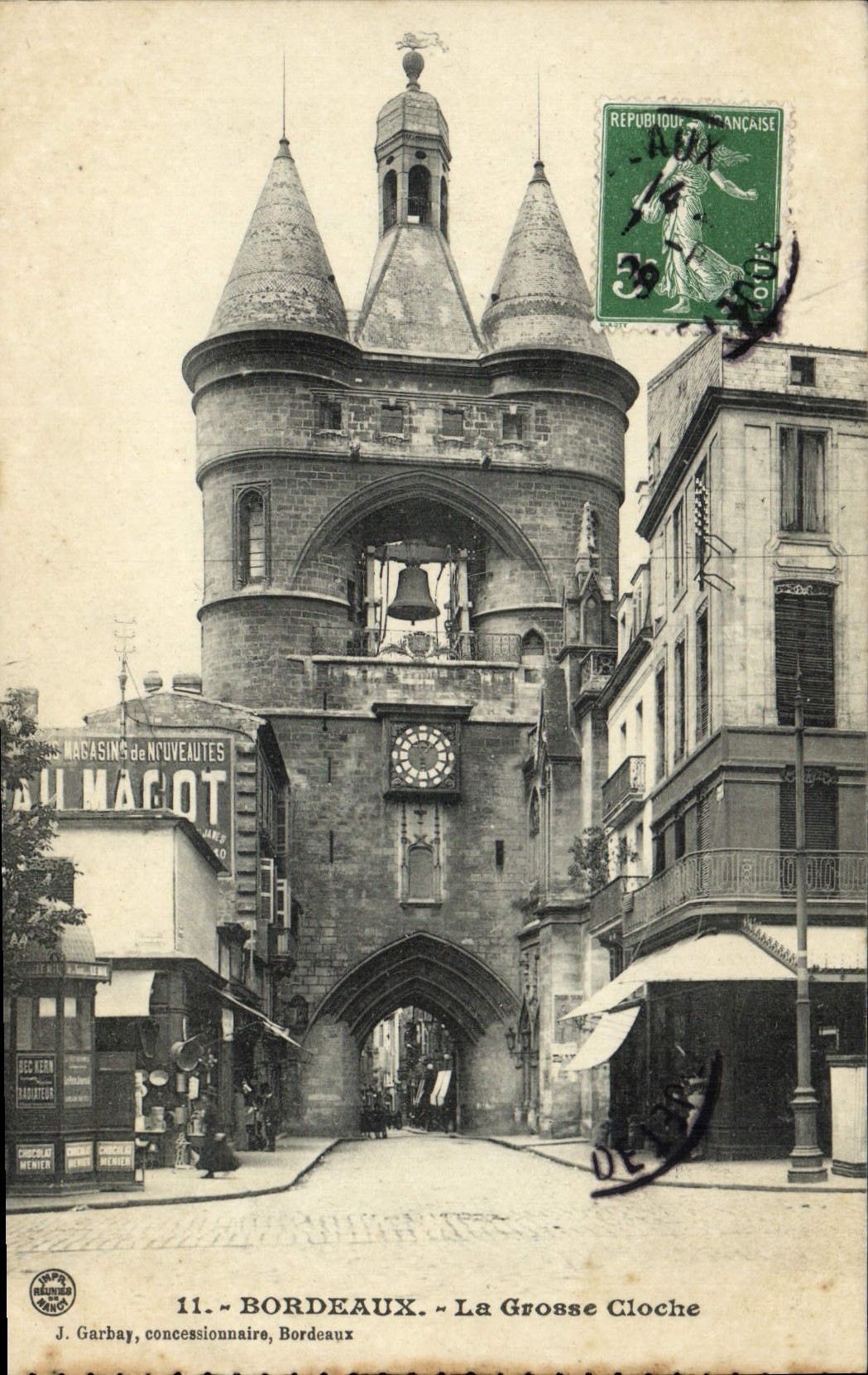 CPA Bordeaux La Grosse Cloche