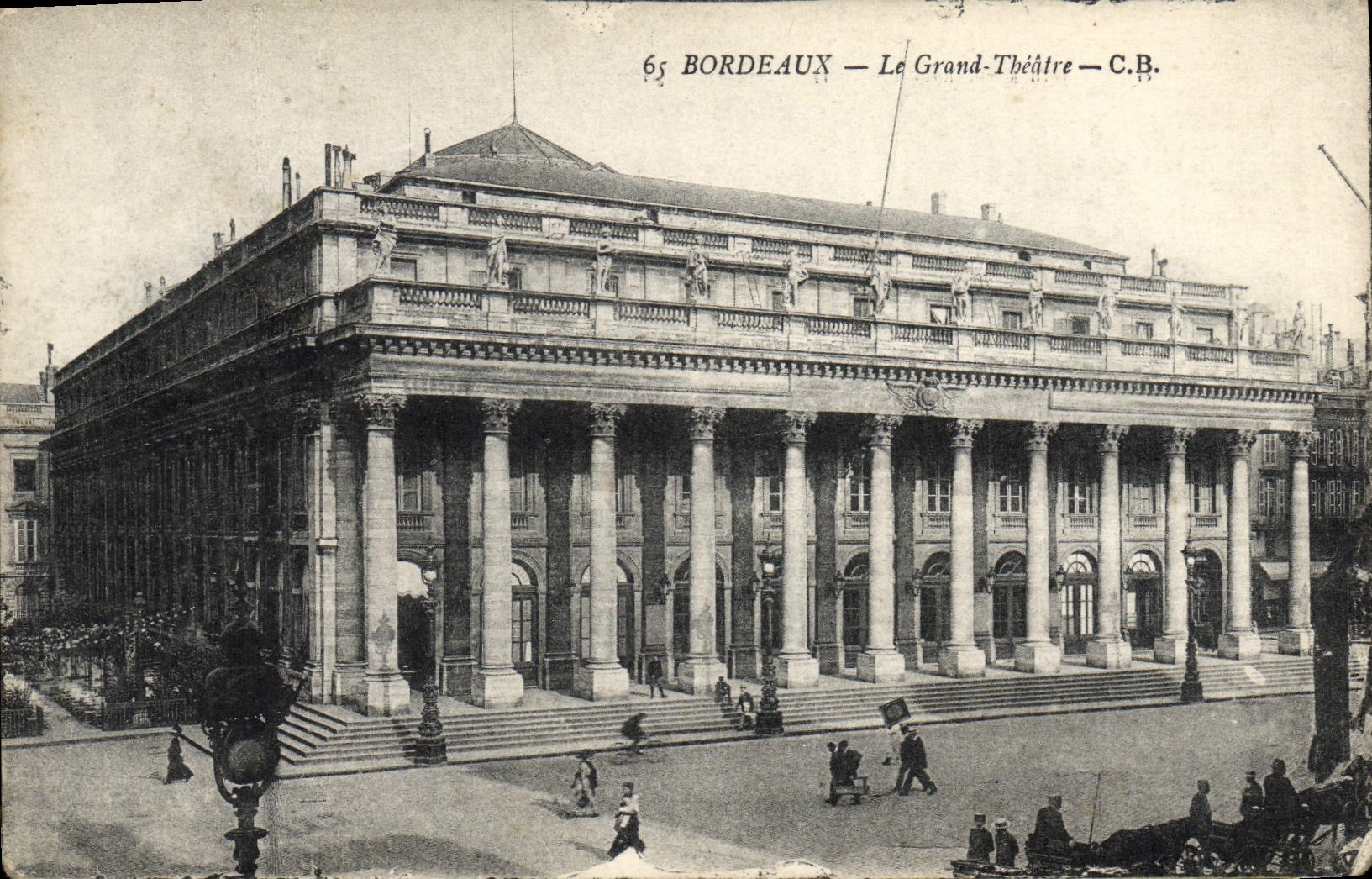CPA Bordeaux Le Grand Theatre