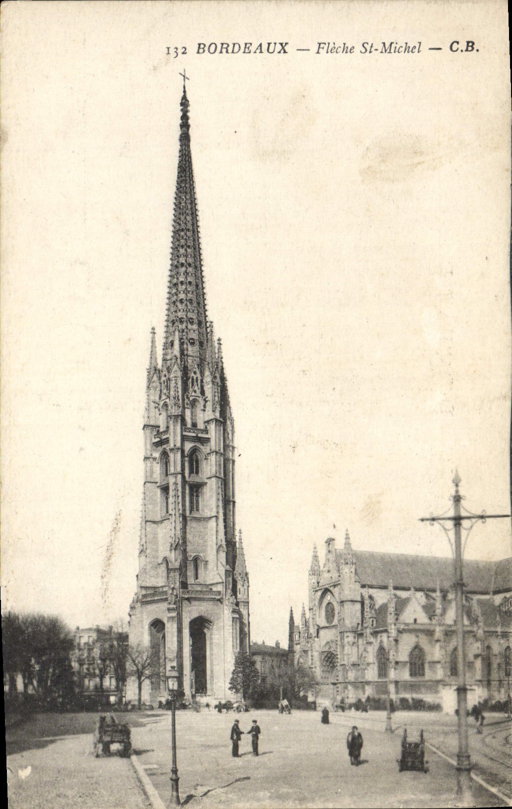 CPA Bordeaux Fleche St Michel