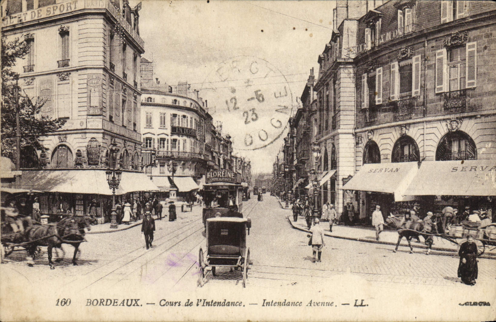 CPA Bordeaux Cours de L'Intendance