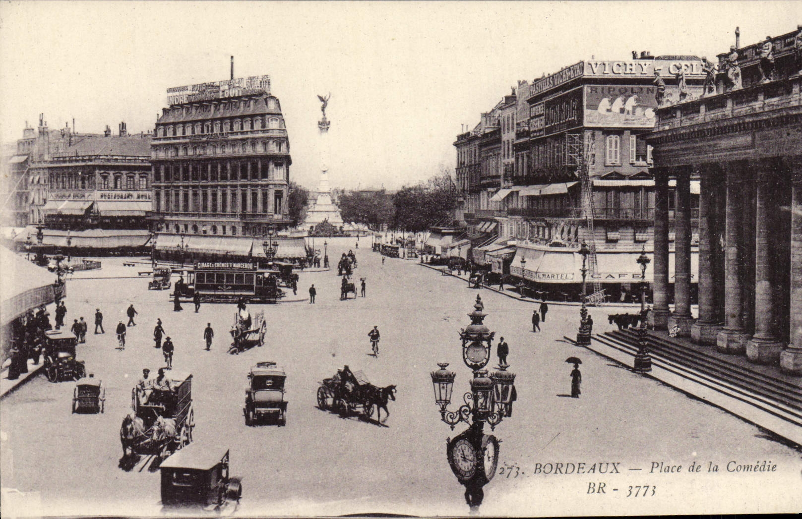 CPA Bordeaux Place de la Comedie