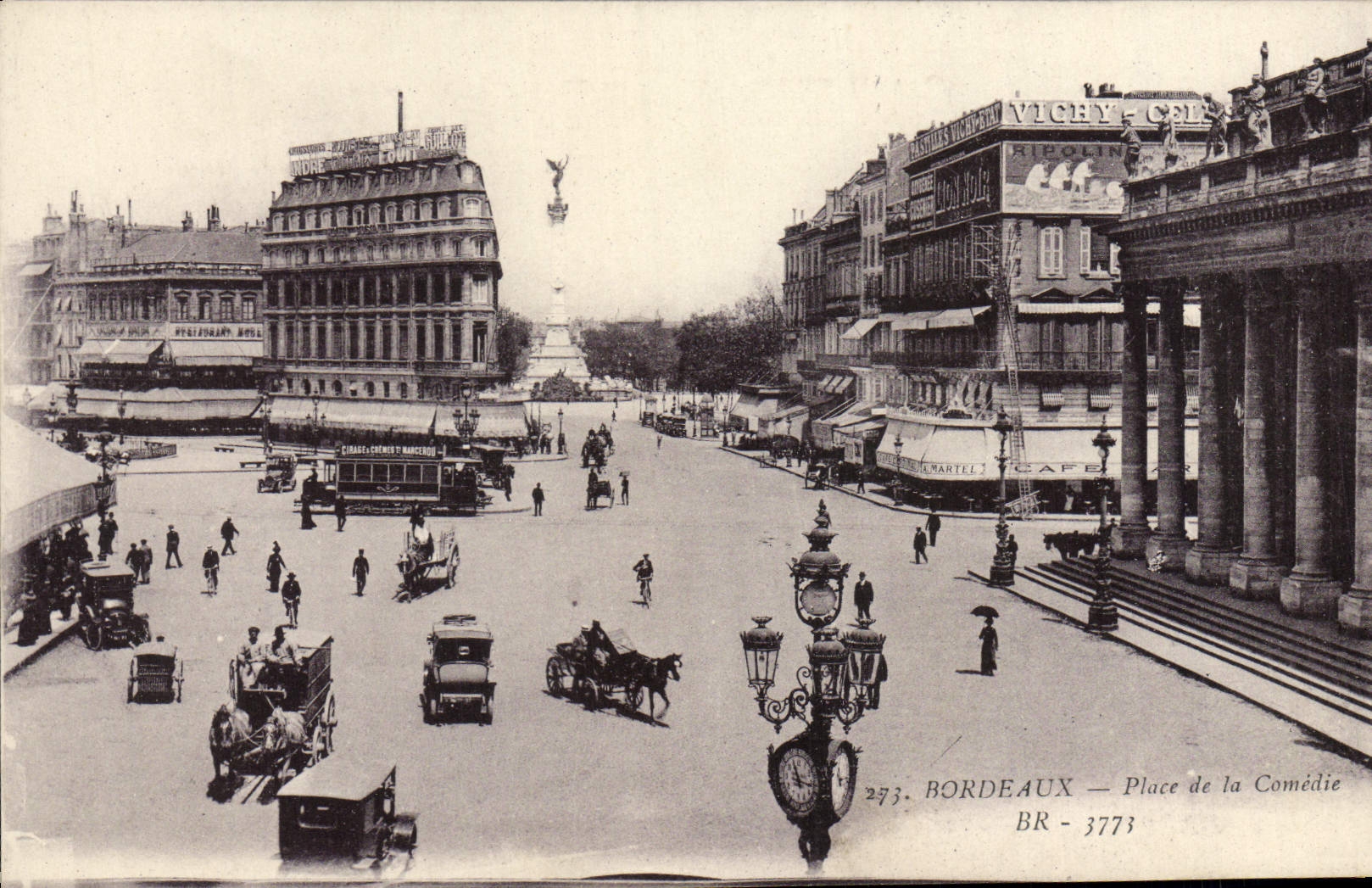 CPA Bordeaux Place de la Comedie