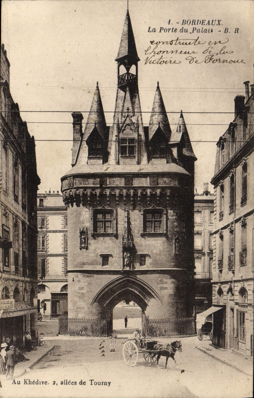 CPA Bordeaux La Porte du Palais