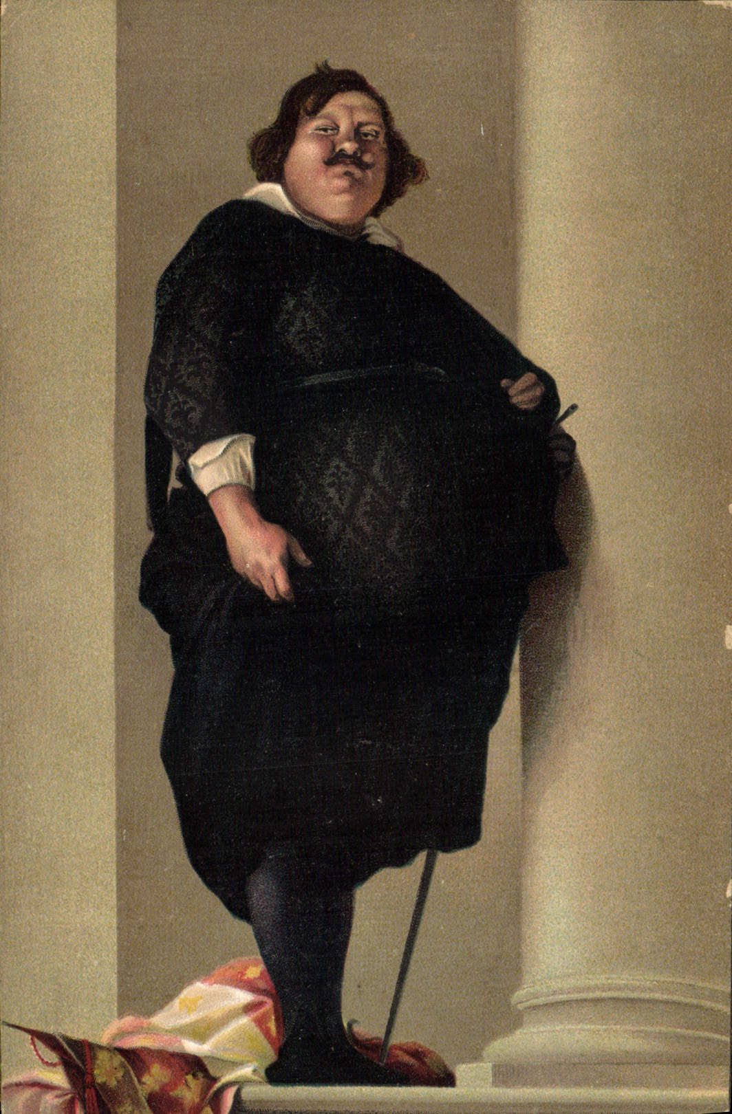 VINTAGE POSTCARD Der Fedhauptmann Alessandro del Borro