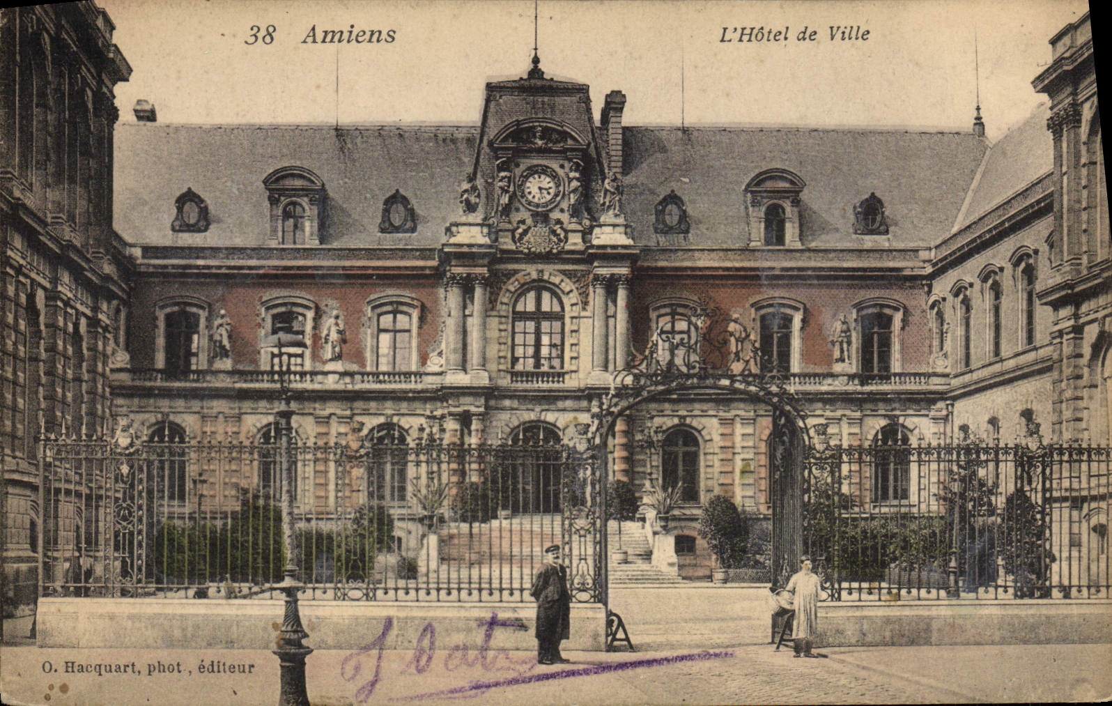 CPA Amiens L'Hotel de Ville 