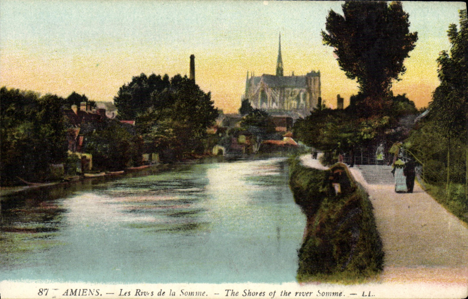 CPA Amiens Les Rives de la Somme