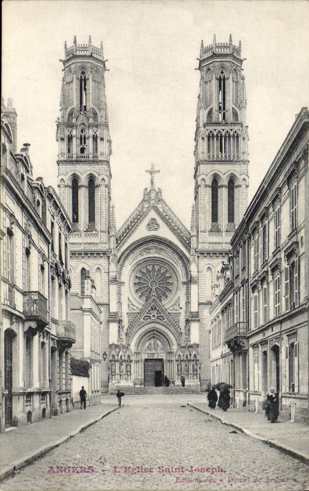 CPA Angers L'Eglsie Saint Joseph 