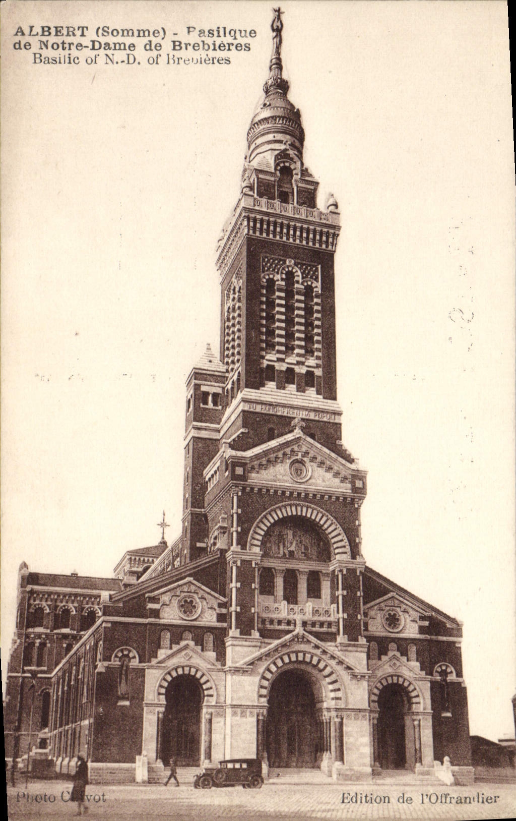 CPA Albert Basilique de Notre Dame de Brebieres