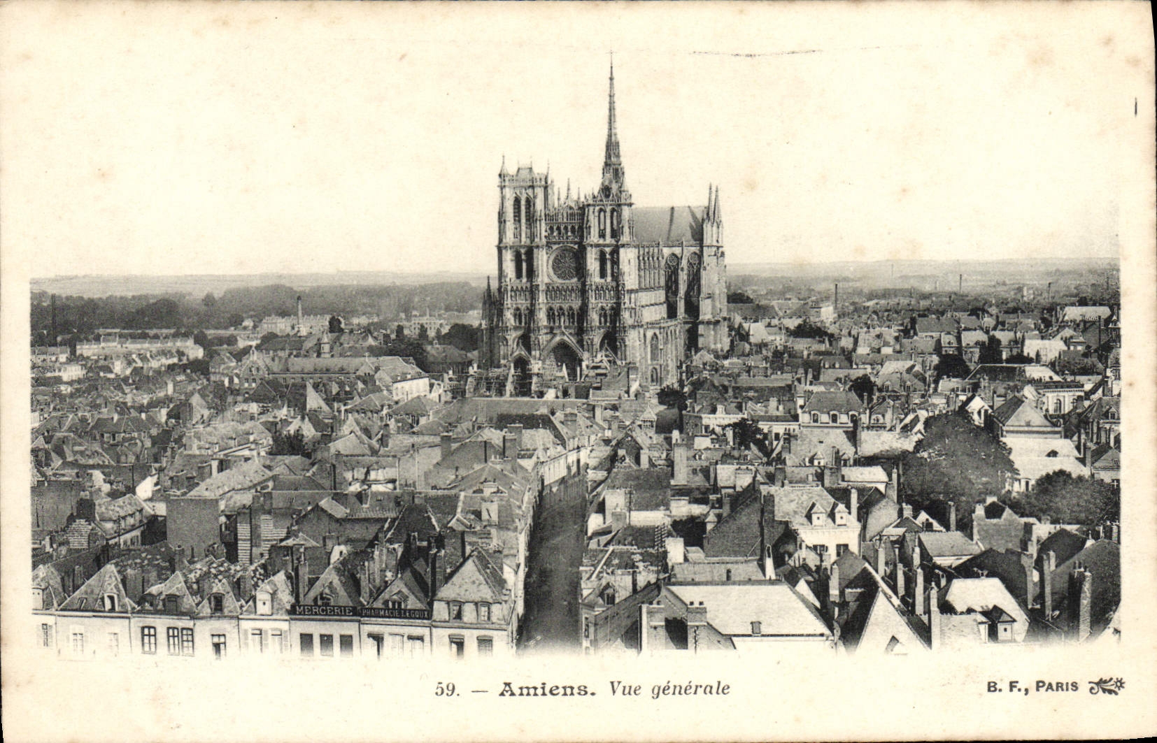 CPA Amiens Vue generale 