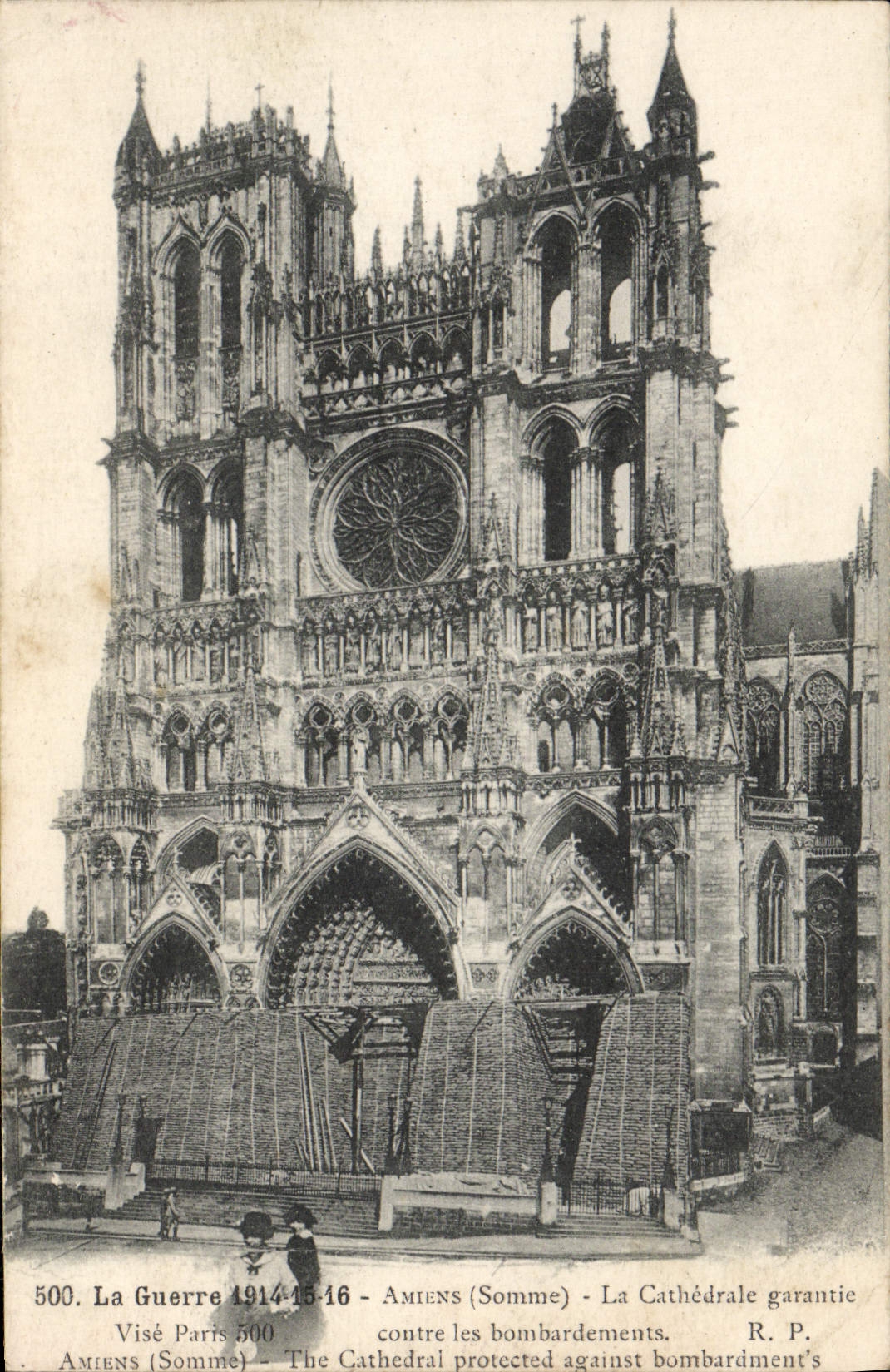 CPA Amiens La Cathedrale 