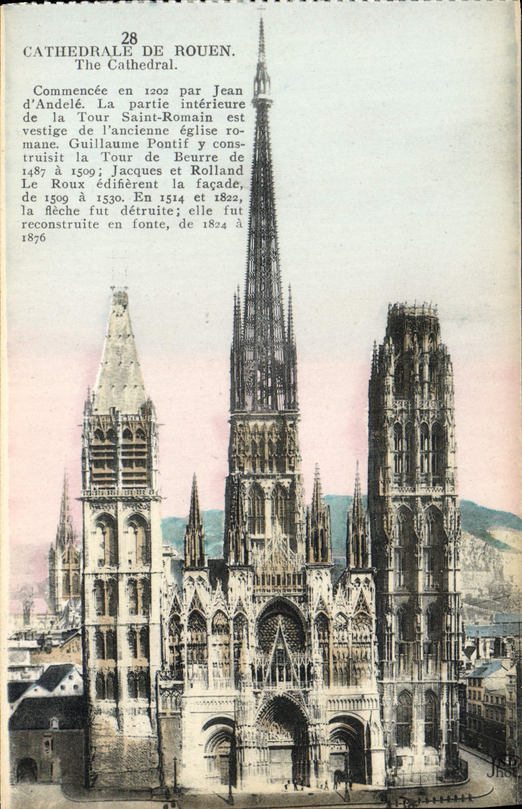 CPA Cathedrale de Rouen 